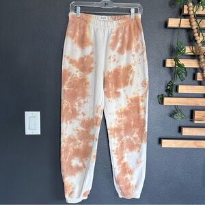 MATE The Label Tie-Dye Organic Cotton Sweatpants — Size S